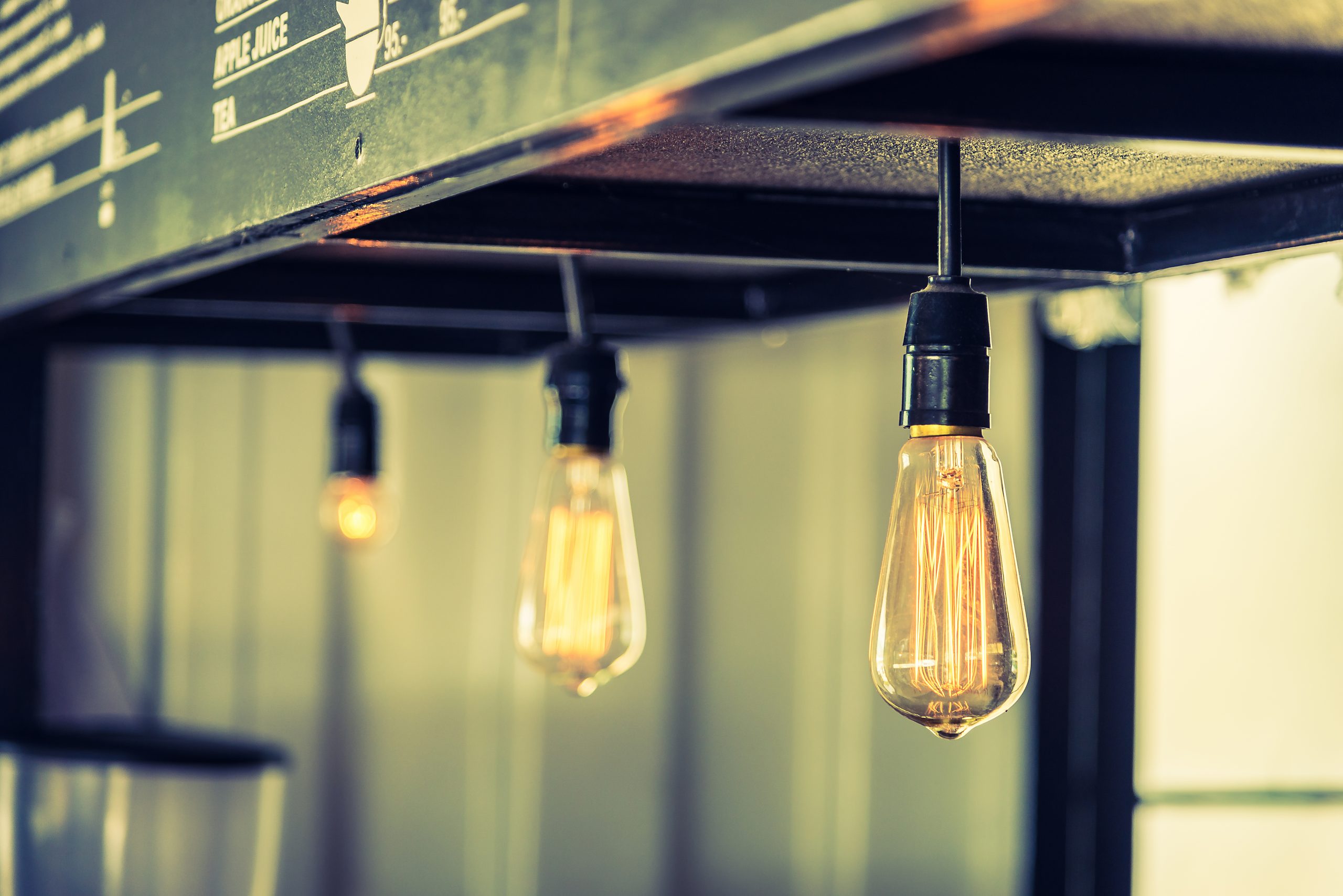 Vintage light lamp